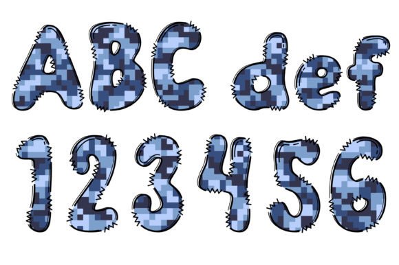 Army Camouflage Bundle Font - Preview 1