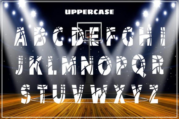 Basketball Font - Preview 1