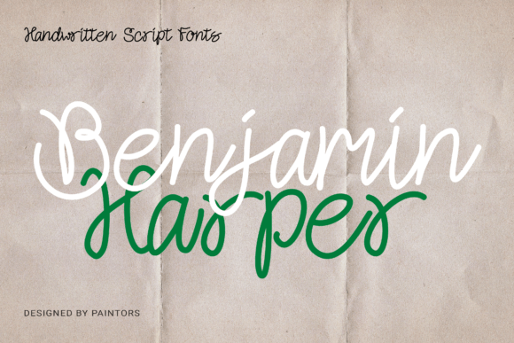 Benjamin Harper Font - Preview 2