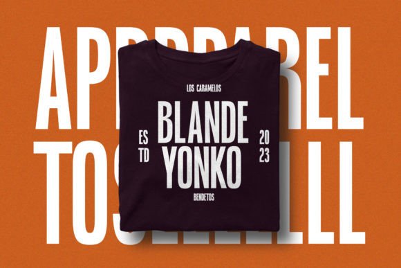 Blonden Font - Preview 4