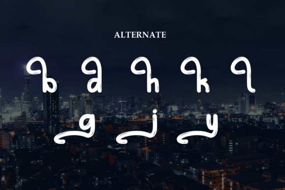 Citynight Font - Preview 6