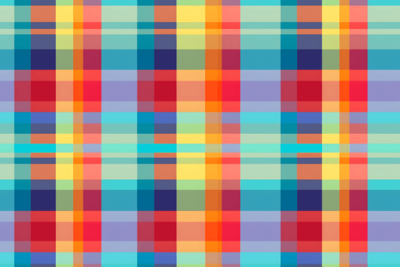 Colorful Plaid Seamless Pattern