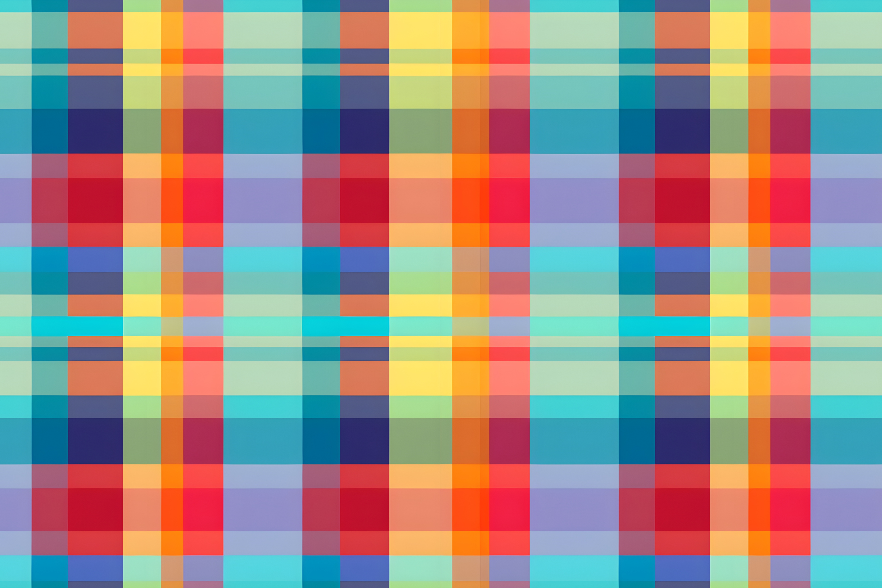 Colorful Plaid Seamless Pattern