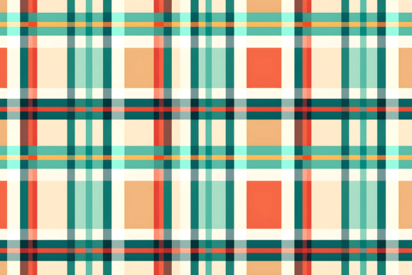 Colorful Plaid Seamless Pattern