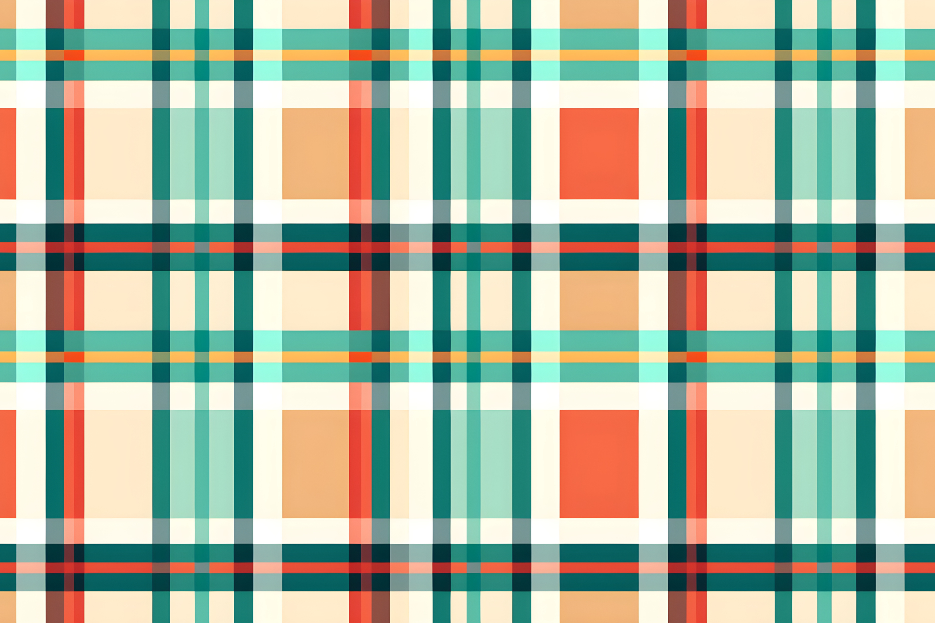 Colorful Plaid Seamless Pattern