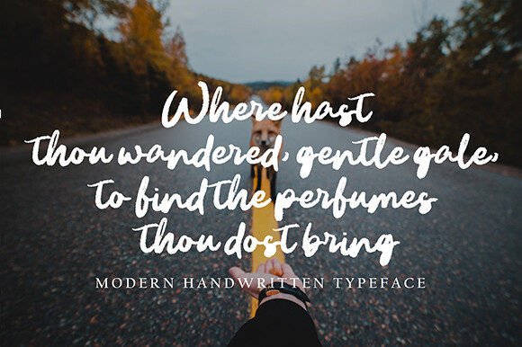 Fasterang Font PNG with transparent background - Preview 1