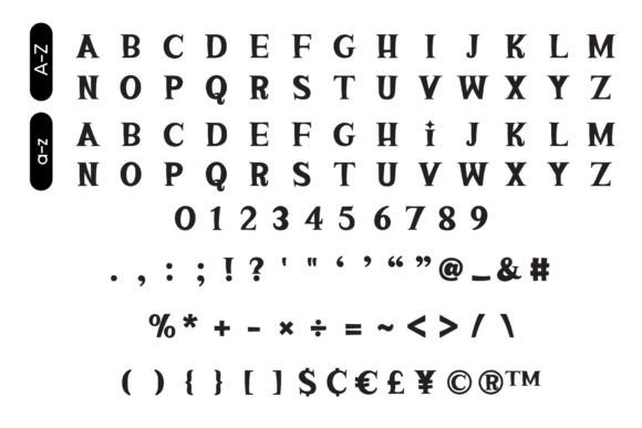 Fox Wizard Font PNG with transparent background - Preview 6