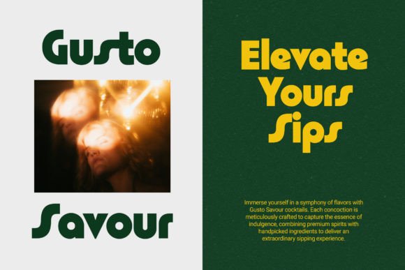 Gatesco Font - Preview 2