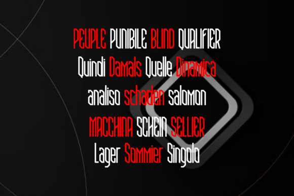 Gharus Font PNG with transparent background - Preview 3
