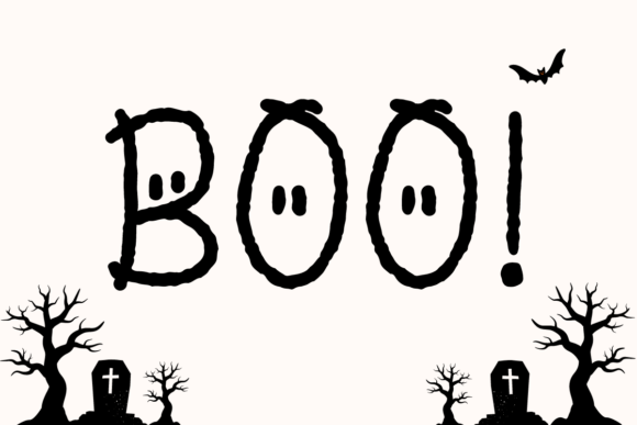 Ghost Light Font - Preview 1