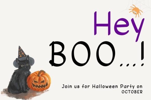 Halloween Spooky Font - Preview 1