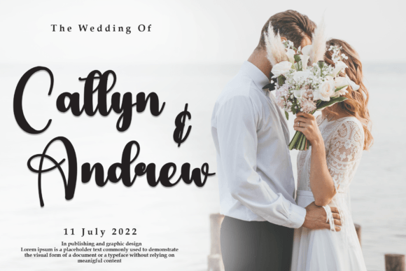 Hyaline Font font preview - 1