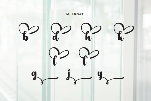 Hyaline Font font preview - 6