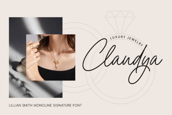 Lillian Smith Font PNG with transparent background - Preview 1