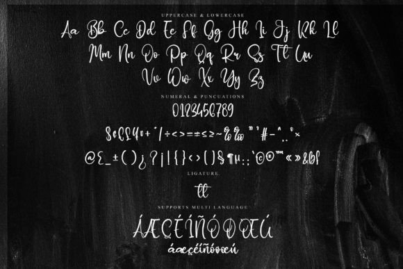 Malice Font PNG with transparent background - Preview 5