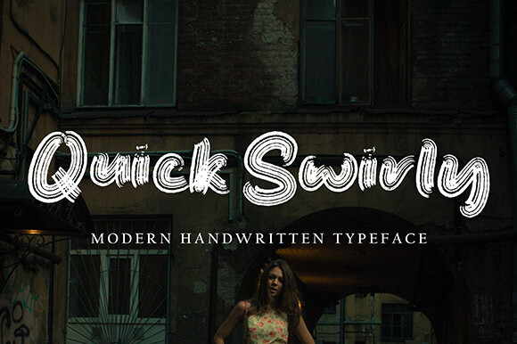 Quick Swirly Font by Pineungtype & Missinklab · Creative Fabrica