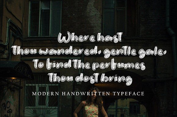 Quick Swirly Font PNG with transparent background - Preview 1