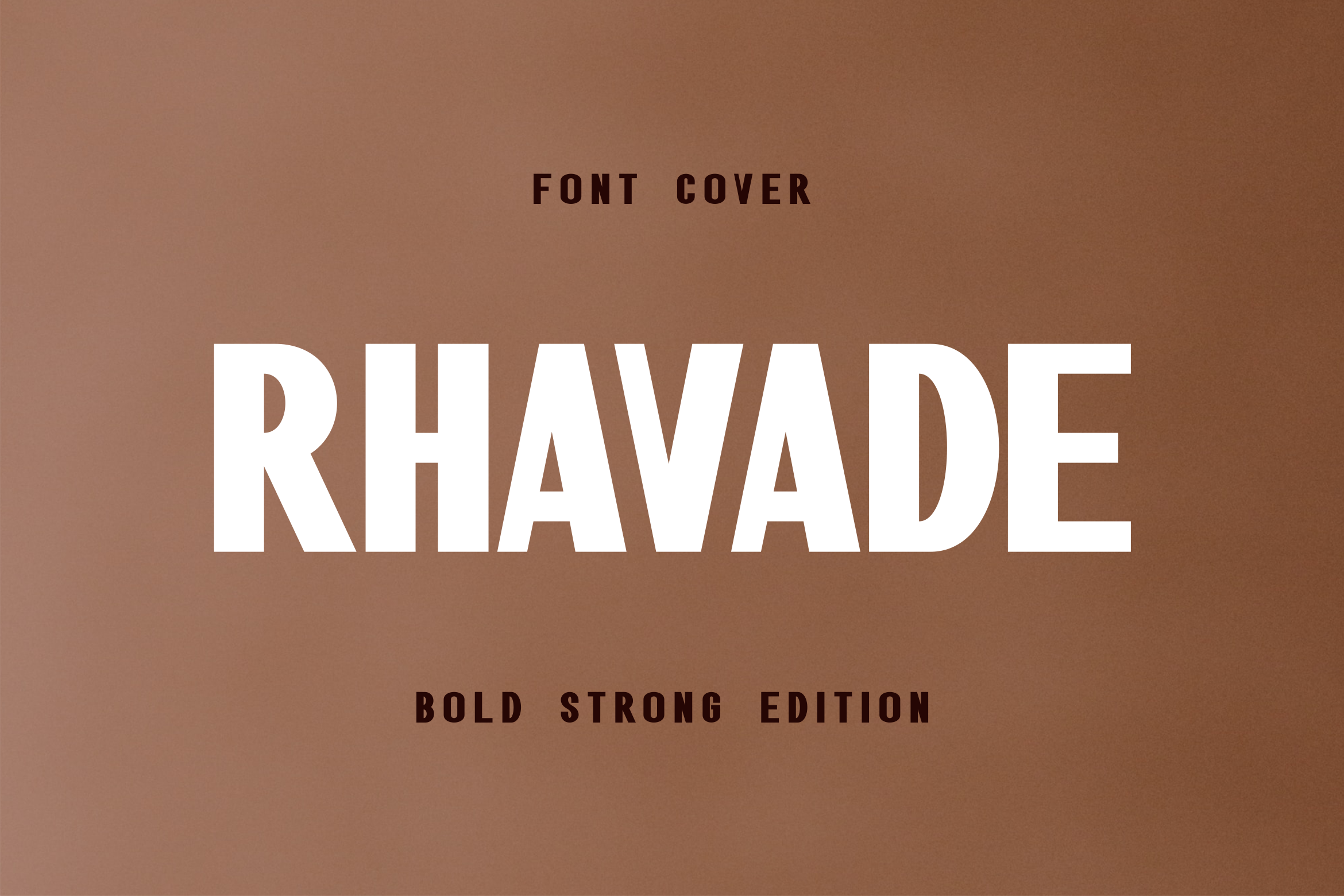 Rhavade Font by ponuppo · Creative Fabrica