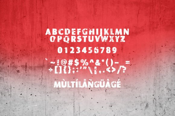 Rockwill Font PNG with transparent background - Preview 4