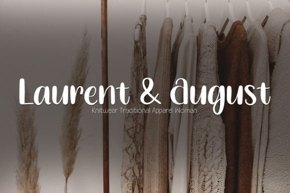 Romance August Font PNG with transparent background - Preview 1