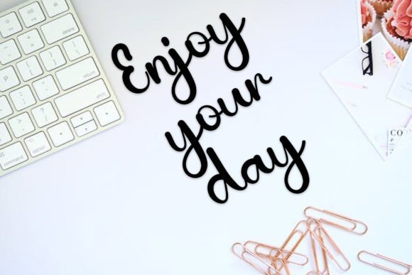 Simple Thick Font PNG with transparent background - Preview 3