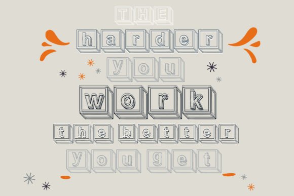 Blocks Font - Preview 2