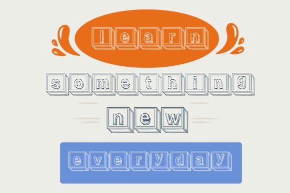 Blocks Font - Preview 5