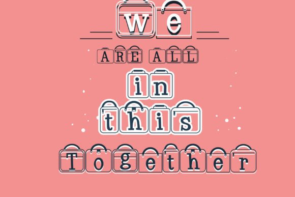 Boxed Up Lunch Font - Preview 1