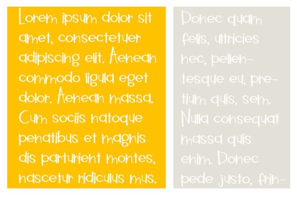 Creative Writing Font - Preview 3
