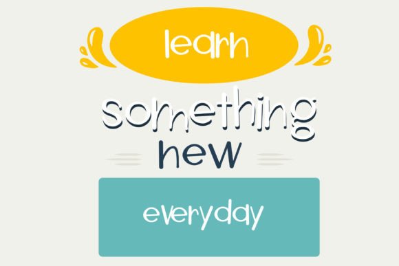 Creative Writing Font - Preview 5