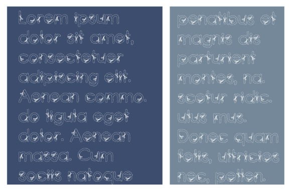Cut It out Font - Preview 3