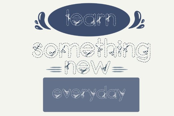Cut It out Font - Preview 5
