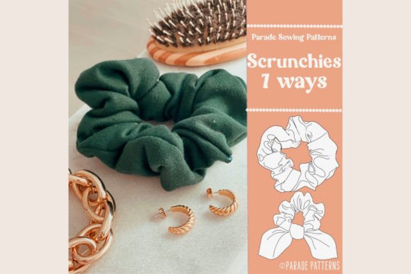 Easy Scrunchie Sewing Pattern