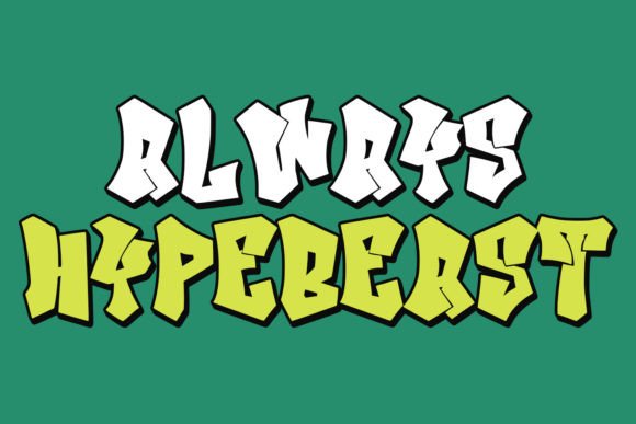 Emurica Graffiti Font - Preview 3
