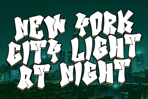 Emurica Graffiti Font - Preview 4