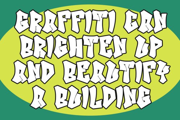 Emurica Graffiti Font - Preview 5