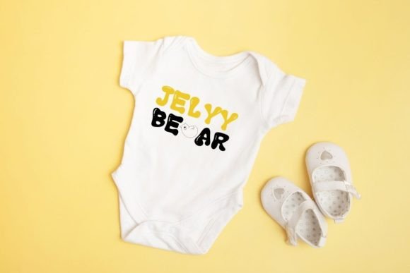 Jelly Bear Font PNG with transparent background - Preview 1