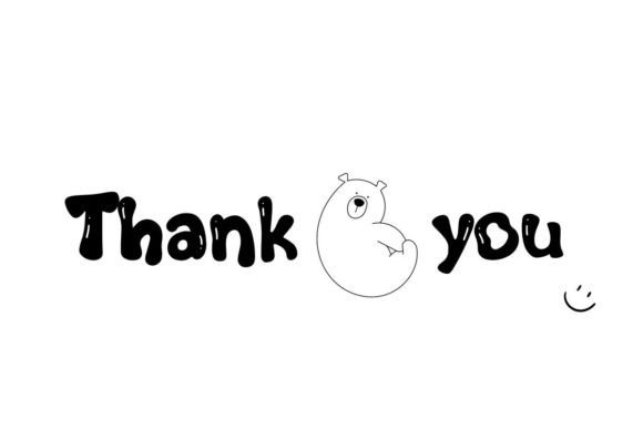 Jelly Bear Font PNG with transparent background - Preview 4