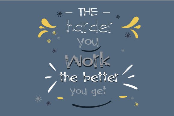Magic Marker Font PNG with transparent background - Preview 2