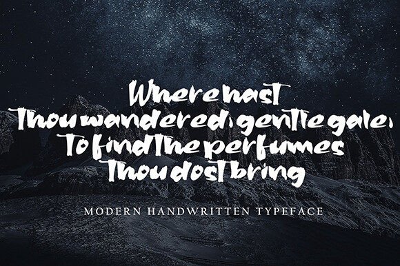 Molibo Font PNG with transparent background - Preview 1