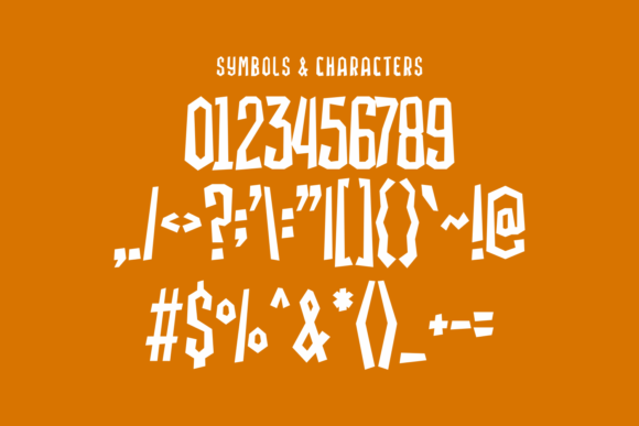 Ruwors Font PNG with transparent background - Preview 2