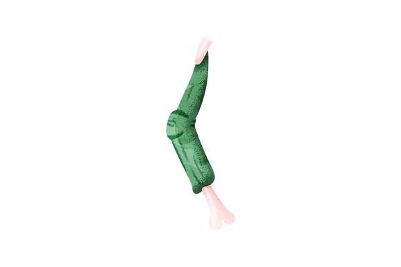 Green Witch Finger - Watercolor