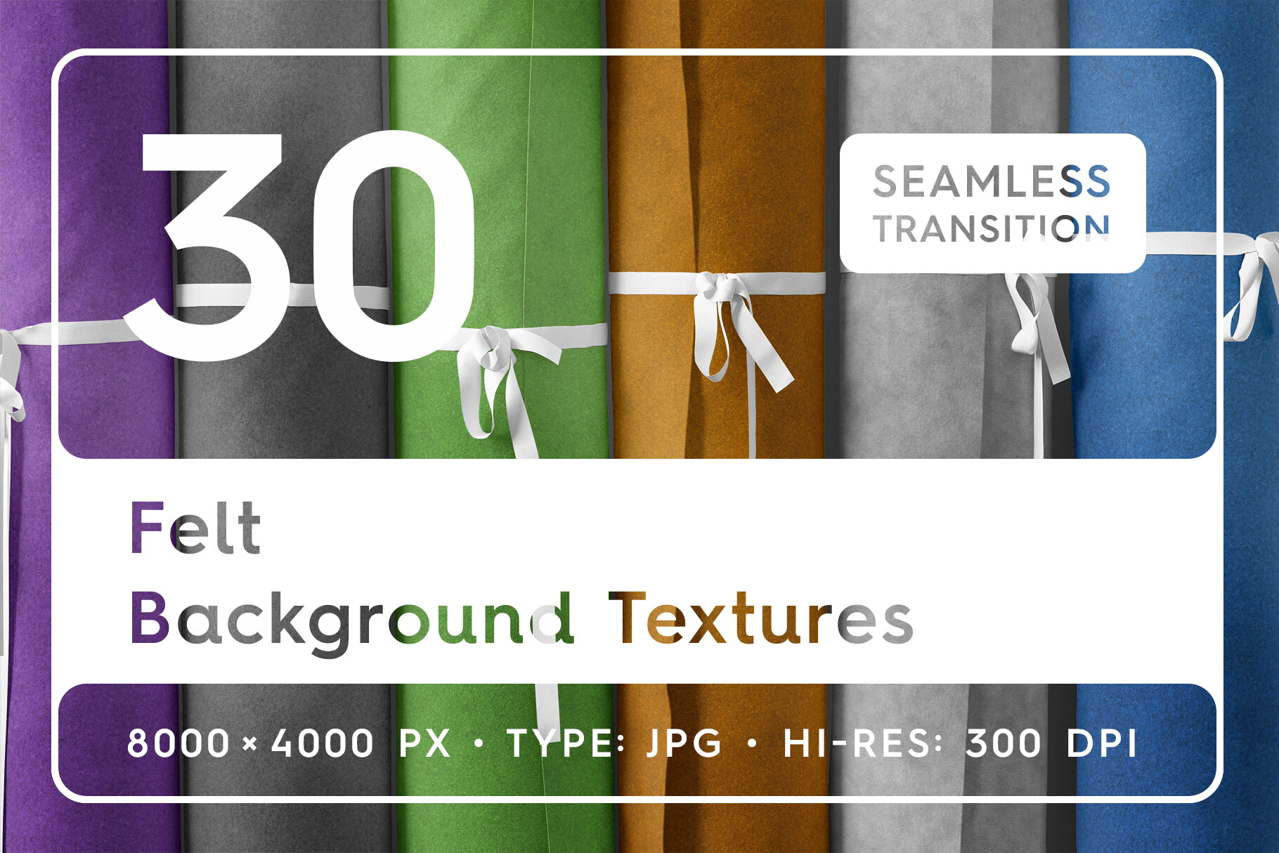30 Felt Textures