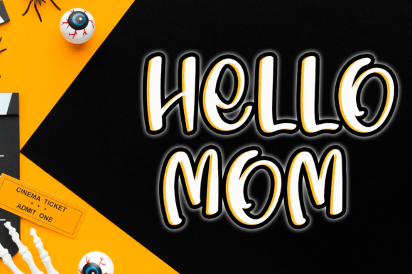 Baby Halloween Font - Preview 3