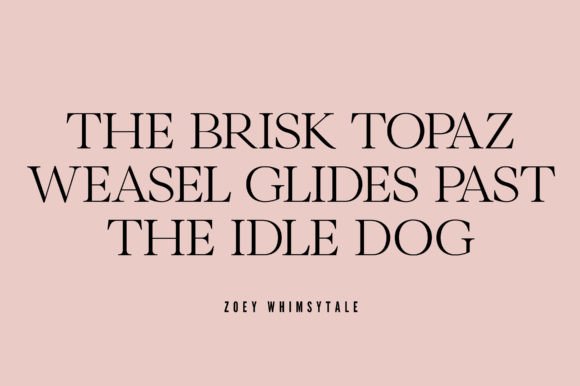 Filmena Font - Preview 4