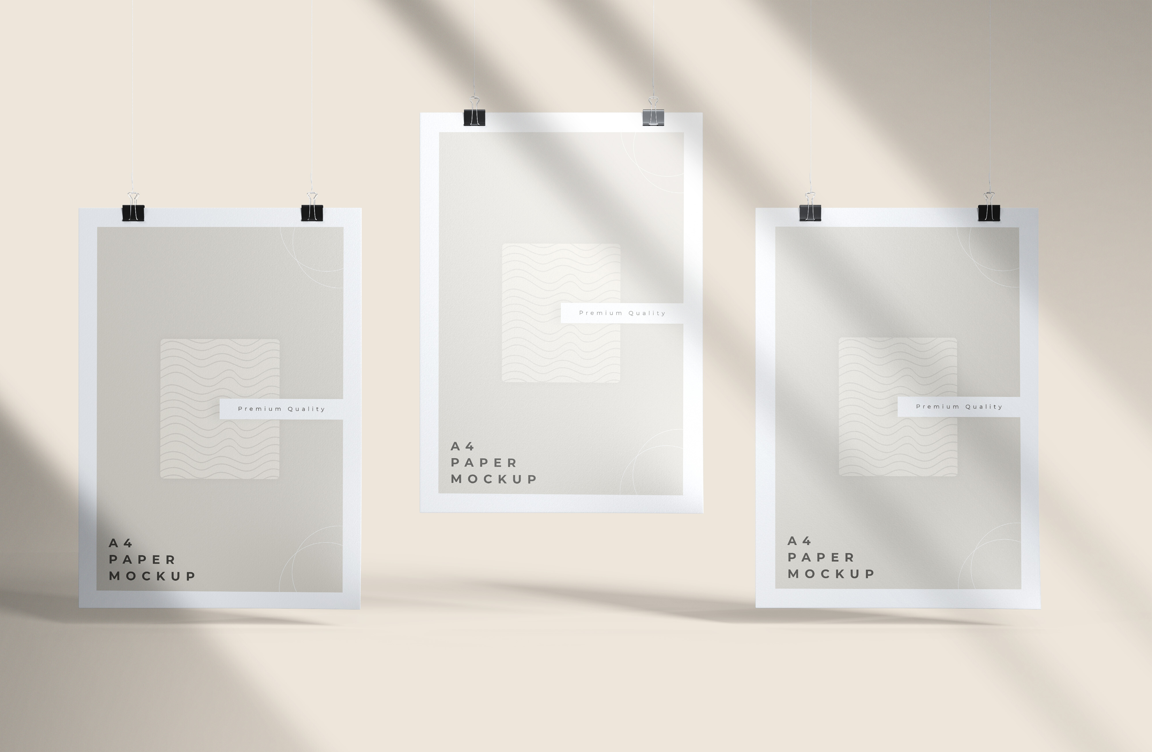 Flyer or Letterhead Mockup A4 Paper Mock Graphic by prextheme ...
