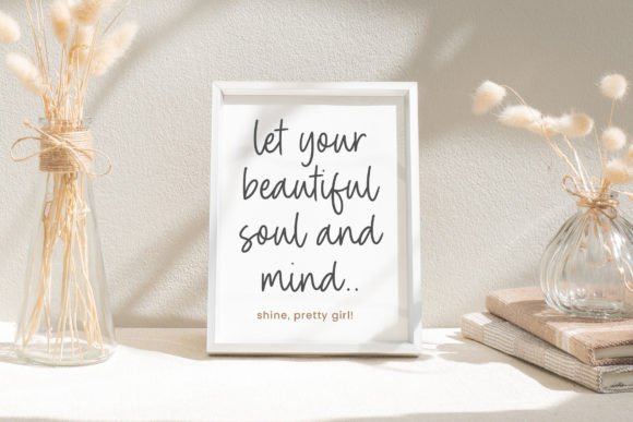 Golden Monstera Font PNG with transparent background - Preview 1