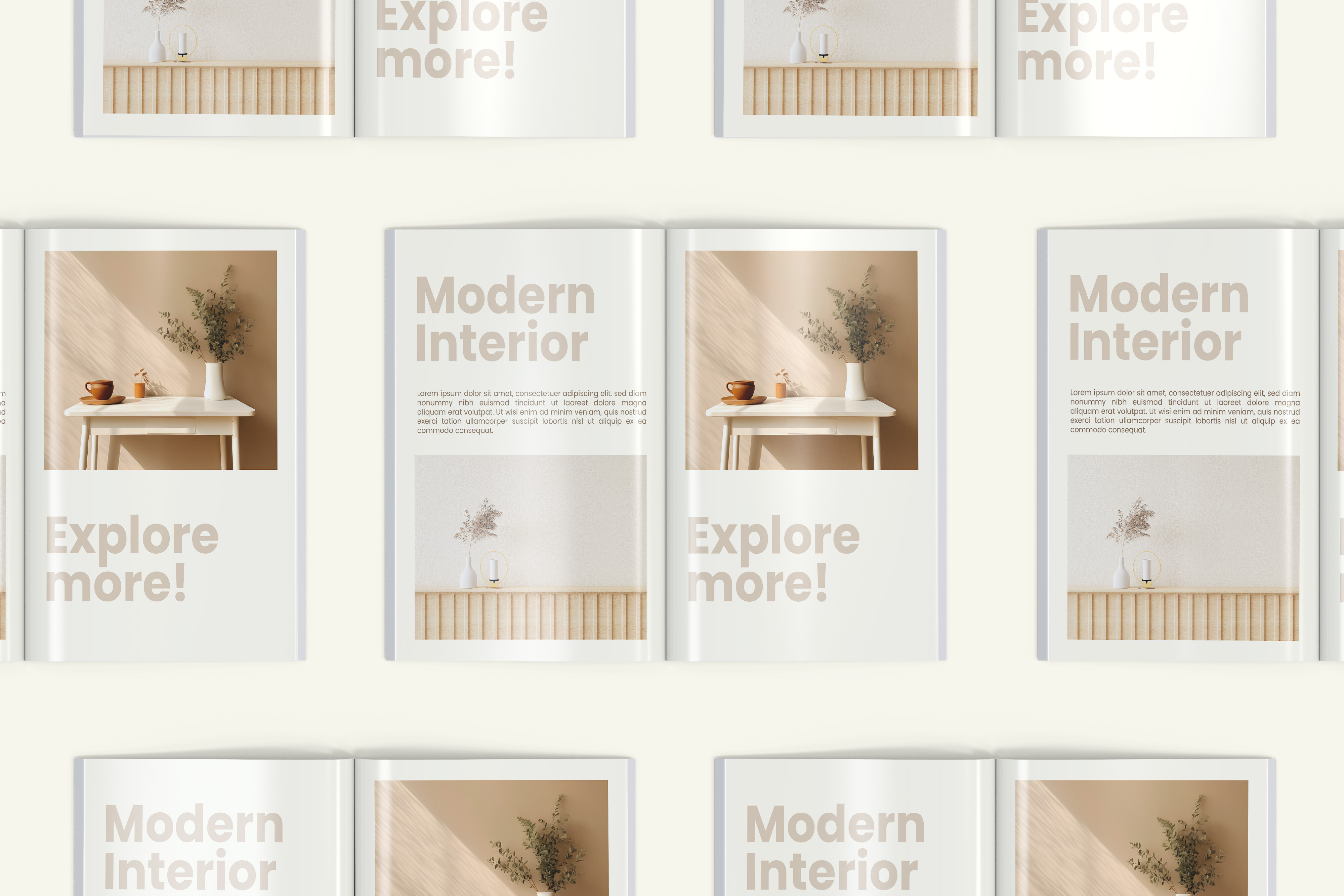 Magazine Mockup Graphic by prextheme · Creative Fabrica