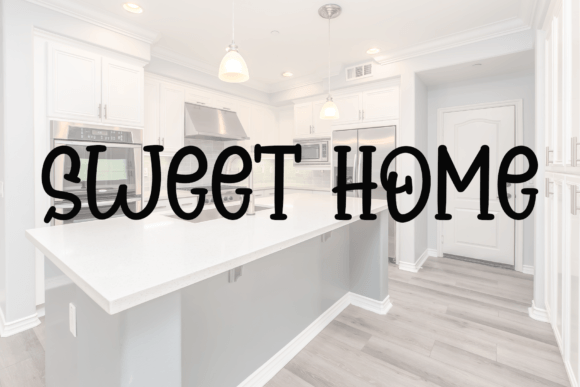 Simple Kitchen Font PNG with transparent background - Preview 2
