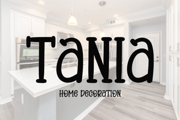 Simple Kitchen Font PNG with transparent background - Preview 3